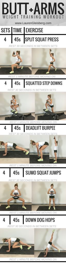 LEG + ARM WORKOUT Lauren Gleisberg