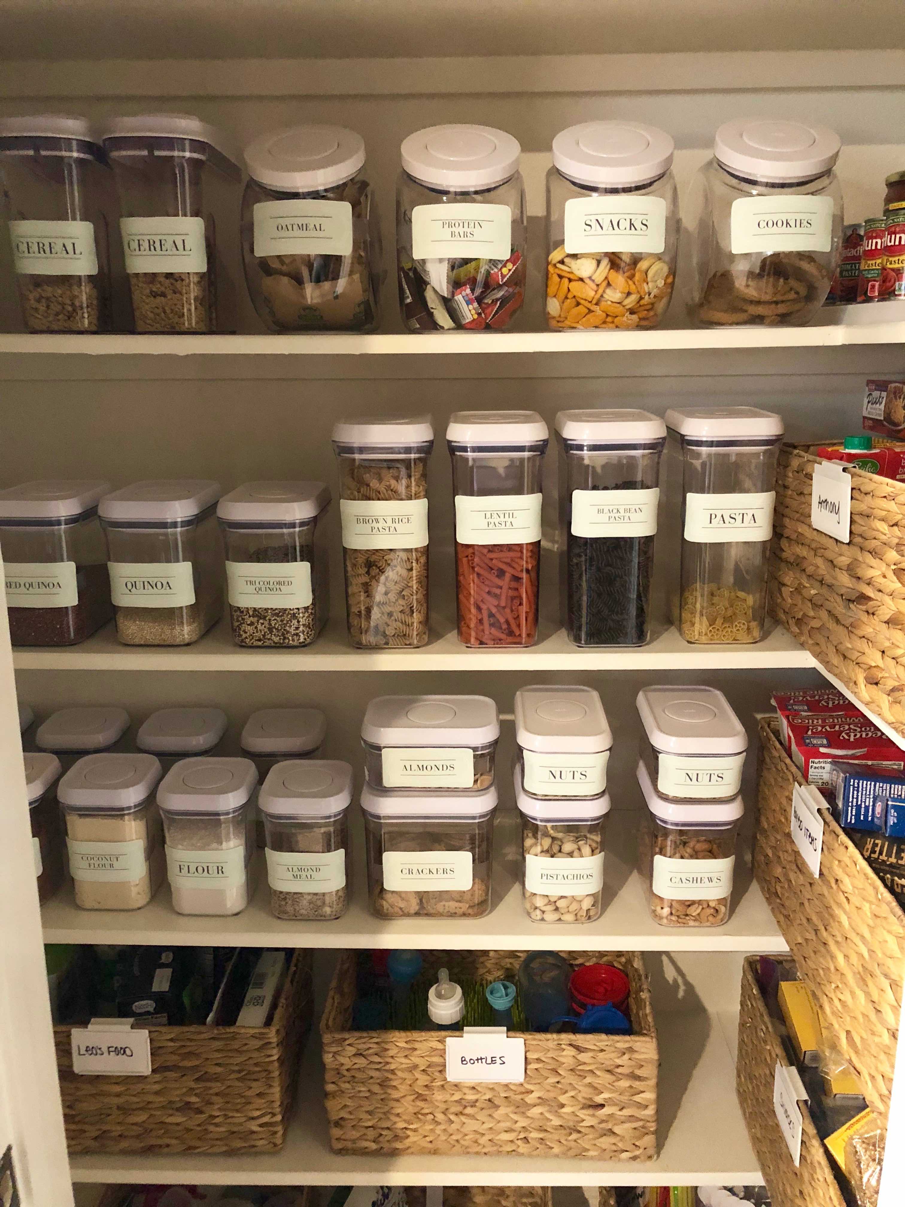 How To Organize A Pantry Free Pantry Label Downloads Lauren